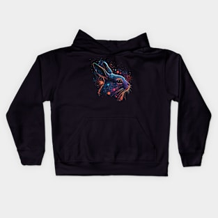 space bunny Kids Hoodie